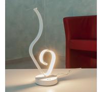 Lampada curva da scrivania luce tavolo LED 9W interni arredamento casa moderna