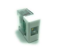 Lampada D’emergenza A LED 1 Modulo Keystone 50Lm 1W Autonomia 6h Con Adattatore