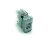Lampada D’emergenza A LED 1 Modulo Keystone 50Lm 1W Autonomia 6h Con Adattatore