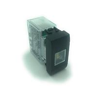 Lampada D’emergenza A LED 1 Modulo Keystone 50Lm 1W Con Adattatore LivingLight International Antracite