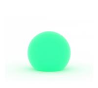 LAMPADA DA APPOGGIO LUCE SFERICA LUMINOSA ILLUMINAZIONE INTERNO ESTERNO VERDE