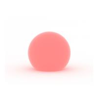 Lampada a palla da giardino in resina Lampade da terra a sfera luce rossa