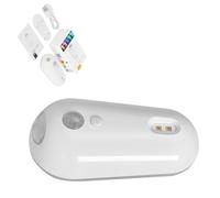 Lampada da bagno a LED multicolore con rilevazioni di movimento e funzione molto sterilizzatore ABS per anziani e bambini di notte sterilizzatore automatico per il bagno