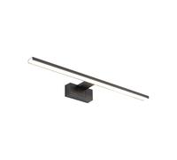 Lampada Da Bagno A LED Per Specchio 60 Cm IP44 Nera 3000 K 850 Lm In Metallo