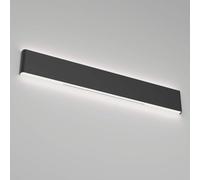 Lampada Da Bagno Led Rettangolare Nera Per Interni | L'illuminazione bianca e fredda evoca un senso di eleganza e semplicità, infondendo una sensazione di calma nella tua mente.