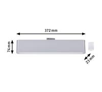 Lampada da binario a LED Paulmann URail Ceris, cromata, 3.000 K, 37 cm Paulmann