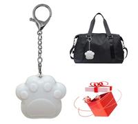 Lampada da borsa a forma di cuore con sensore touch, luce LED ricaricabile per l'interno della borsa, mini lampada automatica con glow, accessori per borsette ideali come regalo per donne e ragazze