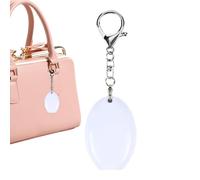 Lampada da borsetta - Lampada da chiave mini ovale ricaricabile - Illuminazione a LED per borsa | per donne, ragazze, madri, a tracolla, portafoglio, shopper, concerti, eventi, feste, regali e O