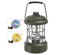 Lampada da Campeggio Portatile, Euakee Lampada da Campeggio LED, Ricaricabile Lampada Impermeabile IPX4 per Campeggio, Escursionismo, Pesca, Emergenza