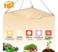 Lampada da coltivazione a LED pratica ed economica a spettro completo con UV IR ad alta luminosità per tende da coltivazione o piante da interno.