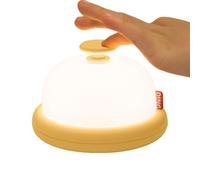 Lampada da comodino a LED, luce notturna per cameretta dei bambini, lampada LED touch in silicone a forma di campana | Lampada da comodino con timer, lampada da lettura ricaricabile per allattamento e