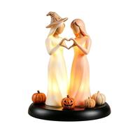 Lampada Da Comodino A Tema Halloween Statuina Delle Sorelle Fantasma Di | Lampada da Tavolo per Decorazioni per Feste Autunnali in Soggiorno, Esposizione sulla Mensola del