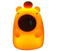 Lampada da comodino Capybara multicolore - Luce notturna sensibile al tocco, luce rilassante dimmerabile a tre livelli | Per i bambini, l'ora di andare a dormire, notturne d'atmosfera, lampada to