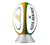 Lampada da comodino con palla da rugby australiana, lampada da tavolo e luce notturna per adulti e bambini, regalo di rugby per ragazzi e uomini, licenza ufficiale RFU e Gilbert