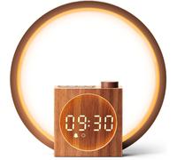Lampada Da Comodino Con Sveglia - Sunrise Alarm Clock Con 20 Livelli Di Iuminosi