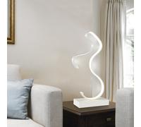 Lampada da comodino curva acrilico a Led 10w luce scrivania da tavolo moderna [EEK: A+++]