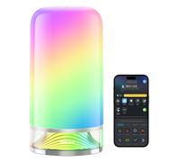 Lampada da Comodino LED RGBICWW Lampada Touch da Tavolo con 64 Modalità Scena e