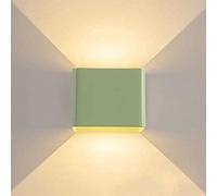 Lampada da Comodino per Interni, Luce da Parete Moderna a LED a cubo con Movimento su e Giù, Applique per Camera da Letto, Soggiorno, corridoio, faretto da Lettura per apparecchio di illumin