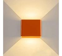 Lampada da Comodino per Interni, Luce da Parete Moderna a LED a cubo con Movimento su e Giù, Applique per Camera da Letto, Soggiorno, corridoio, faretto da Lettura per apparecchio di illumin