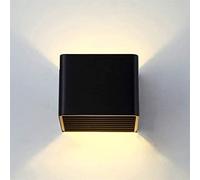 Lampada da Comodino per Interni, Luce da Parete Moderna a LED a cubo con Movimento su e Giù, Applique per Camera da Letto, Soggiorno, corridoio, faretto da Lettura per apparecchio di illumin