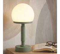 Lampada da Comodino Tavolo LED Regolatore Touch Verde Batteria Usb-C [EEK: Inaditato]
