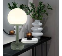 Lampada da Comodino Tavolo LED Regolatore Touch Verde Batteria Usb-C [EEK: Inaditato]