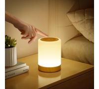 Lampada da comodino touch dimmerabile 4 modalità e 256 RGB Luce notturna a LED