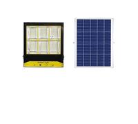 Lampada Da Cortile Solare Esterna Super Luminosa A LED Cintura Impermeabile In Alluminio Illuminazione Con Telecomando One Drag Two Spotlight Corridoio, cortile sul retro(Aluminum-02)