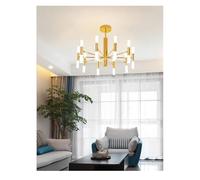 Lampada da Cucina Lampadario scandinavo G9 Compatible with sala da pranzo soggiorno lampadario villa ferro atmosfera di lusso lampadario creativo Compatible with la decorazione della casa