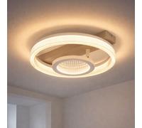 Lampada da Cucina Plafoniera Luci Soggiorno Mobile 3D-Effekt Sabbia Bianco LED [EEK: D]