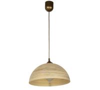 Lampada da Cucina Vetro Schermo Dipinto a Mano Ø30cm On Oro E27 Pendelleuchte