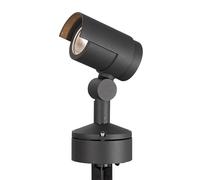 Lucande fatto a LED con picchetto a terra Beatrix, antracite, alluminio, 45,7 cm LUCANDE