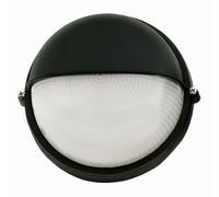 Lampada Da Esterno Ø26Cm IP44 Bullauge Nera Bianca Marittima E27 Da Parete