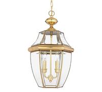 Lampada Da Esterno A Catena In Rame Invecchiato H 49,7 Cm Ottone [EEK: Nicht bewertet]