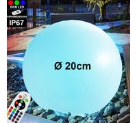 Lampada da esterno a LED a sfera da giardino con telecomando REMOTE CONTROL da cantiere per faretti dimmerabili V -TAC 40141