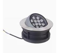 Lampada Da Esterno A LED Per Paesaggi - Luci Interrate Per Esterni, Alimentazione AC 24V, Lampada Da Terra Decorativa Per Giardino E Cortile, Faretto Laterale A Incasso Impermeabile IP67(Green,9w)