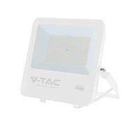 Lampada da esterno a LED, proiettore, resistente agli spruzzi d'acqua, bianco, alluminio, L 25,6 cm