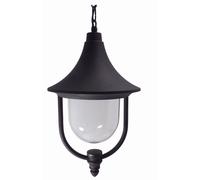 Lampada Da Esterno Elegante Nera Rustica In Alluminio Ø29cm E27 MADILAH