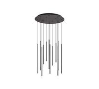 Ideal Lux FILO SP12 NERO 3000K Mod. 263434 Lampada A Sospensione 12 Luci