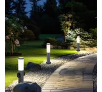 Lampada Da Esterno Lampada Da Giardino Con 2 Prese Anthracite Set Da 3 [EEK: Non valutato]