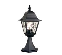 Lampada da esterno, lampada da giardino, luce da sentiero, luce a piedistallo, lanterna H 44 cm, 1 fiamma