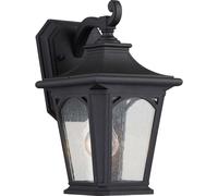 Lampada da esterno lampada da parete lanterna H 32,2 cm nero 1 fiamma IP44 effetto vintage