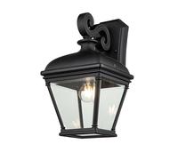 Lampada da esterno lanterna lampada da esterno lampada da parete ingresso IP44 nero E27
