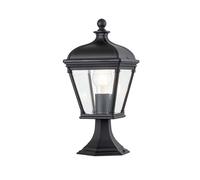 Lampada Da Esterno Lanterna Per Il Giardino In Vetro Nero Impermeabile [EEK: Non valutato]