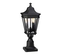 Elstead Lighting Cotswold Lane lampada da terra per esterni 2x60 W nero FE-COTSLN3-M-BK