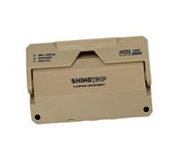 Lampada da Esterno LED Ricaricabile con Lanterna da Campeggio Impermeabile Torcia Portatile Mini Luce di Emergenza con Dimmerazione Graduale Adatta PE, Colore Sabbia