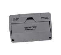 Lampada da Esterno LED Ricaricabile con Lanterna da Campeggio Impermeabile Torcia Portatile Mini Luce di Emergenza con Dimmerazione Graduale Adatta PE, Grigio