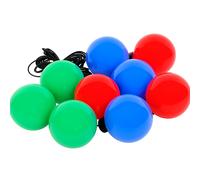 Lampada da esterno, luce d'atmosfera, lampada da giardino, lampada a sfera, lampada da esterno, lampada decorativa per piscina, resistente alle intemperie, dimmerabile, rosso, blu, verde, 360 lm, 2700
