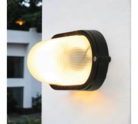 Lampada Da Esterno Maritime A Parete IP44 B:21Cm Nero Bianco E27 FLORAID