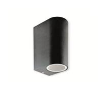 Lampada Da Esterno Nera Da Parete Up Down GU10 Facciata Casa Ingresso